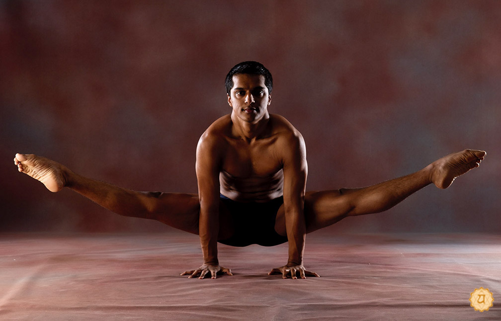 Lifted Feet Spreadout Pose